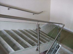 Glass Balustrade for Stairs in Dorset